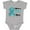 AC-Heather Grey, variant on Inktastic Mom Ovarian Cancer Ribbon Boys or Girls Baby Bodysuit