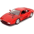 thumbnail image 2 of Hotwheels Roues Chaudes Ferrari 348 TB Rouge 1/18 Modèle de Voiture Moulé sous Pression, 2 of 4