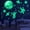 Green, variant on Neasyth 530 pcs Glow in The Dark Stars for Ceiling, Space Wall Decals Galaxy Planets Wall Stickers for Bedroom Nursery
