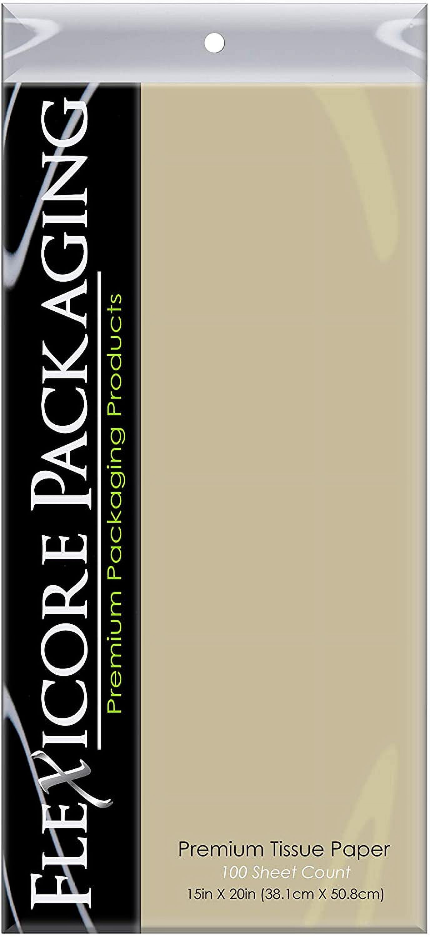 Flexicore Packaging Parchment Gift Wrap Tissue, (10 Rolls)
