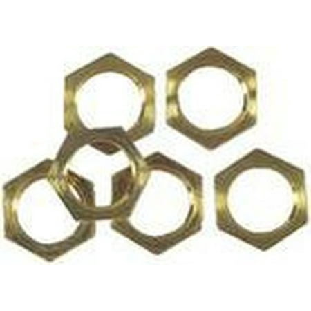 

3PC Westinghouse 6 Hex Nuts Solid Brass / Each