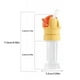 thumbnail image 2 of Advancent Tapa de conversión de manguera de silicona portátil, 2 piezas, para botellas estilo gatito, viene con almacenamiento de pajita Teteras, 2 of 6