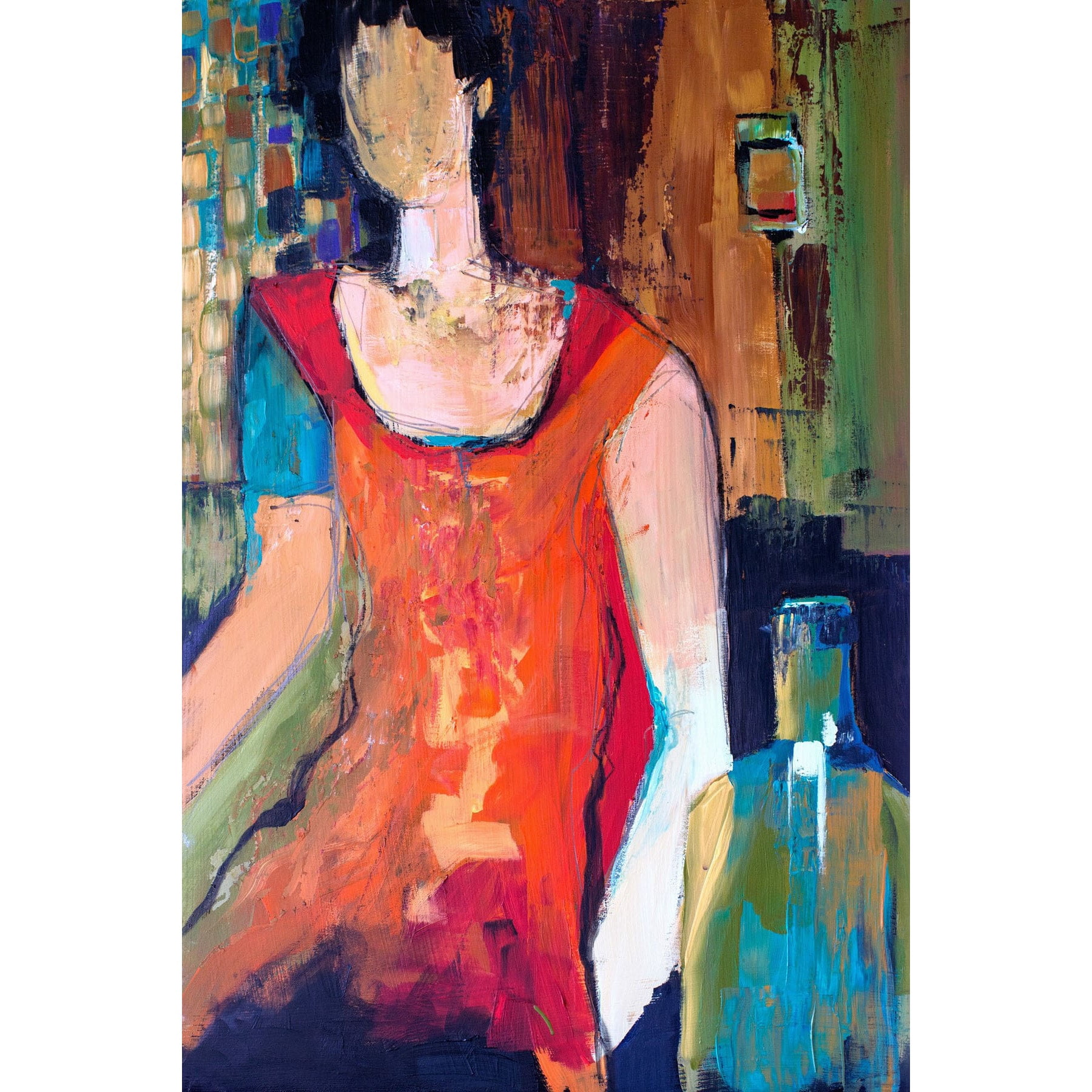 "A Quiet Sunday" Painting Print on Wrapped Canvas