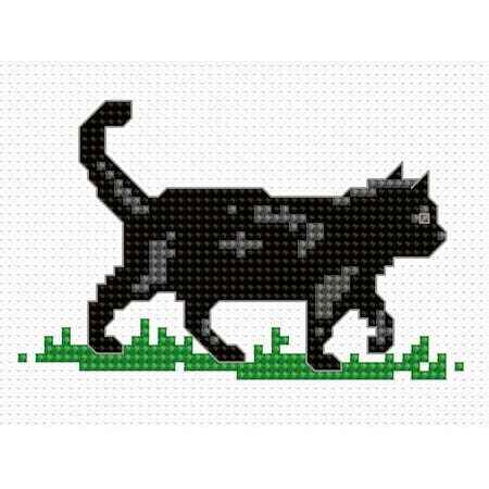 UPC: 4840746011689 | Kitten B034L Counted Cross-Stitch Kit