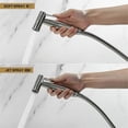 thumbnail image 2 of Bidet Sprayer for Toilet, Handheld Sprayer Kit, Cloth Diaper Sprayer Set - Easy to Install - Stainless Steel, 2 of 5