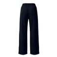 thumbnail image 4 of JGGSPWM Womens Sweatpants Baggy Lounge Pants with Pockets, Elastic Waist Oversized Track Joggers, Soft Casual Trousers for Trendy Outfits Black L, 4 of 6