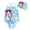 Style D, variant on GYRATEDREAM Girls Swimsuits One-Piece Bathing Suits Kids Sport Athletic Swimsuit Beach Swimwear with Cap