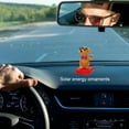 thumbnail image 5 of Jiibva Solar Powered Shaking Head Dog, Funny Swinging Animal Dancer Dancing Figures, Solar Eco-Friendly Bobbleheads for Car Dashboard & Home Decoration Gift, 5 of 7