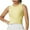 Yellow, variant on LSLJS Women's Solid Elastic Thread Slim and Sweat-absorbing Yoga Suit Sports Fitness Sleeveless Tank Top, Womens Camisole Tank Tops