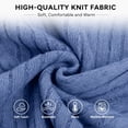 thumbnail image 6 of Women's V Neck Ribbed Knit Long Sleeve Tops Casual Bishop Sleeve Pullover Shirts for Fall Daily Wear, 6 of 7