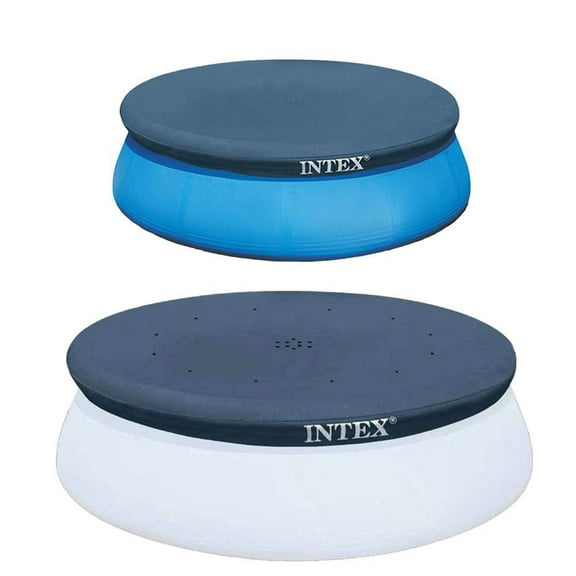 Intex 10' Easy Set Above Ground Swimming Pool Vinyl Round Cover Tarp 8' Cover