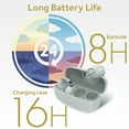 thumbnail image 2 of JVC Open Ear True Wireless Headphones - Ice Gray, 2 of 5