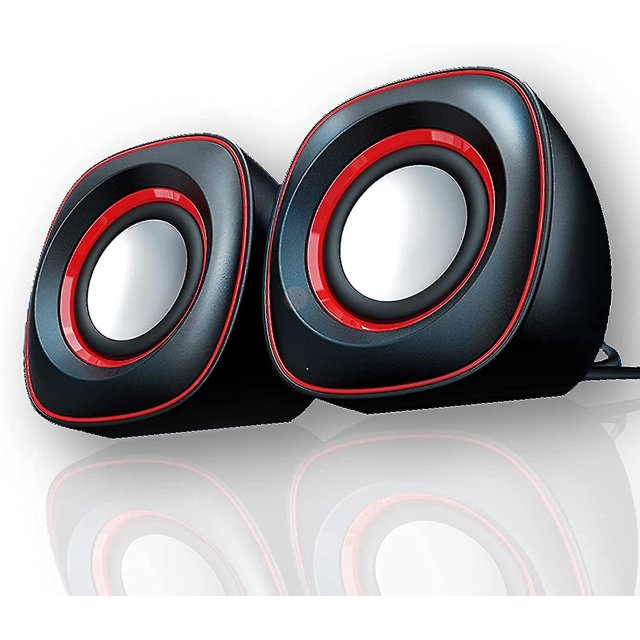 Altavoces para computadora, Altavoces para PC, Altavoces para computadora para escritorio M alimentado por USB