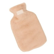 Outdoor Portable Bottle Faux Fur Winter Hot Water Bag With Cover Gift Hand Warmer