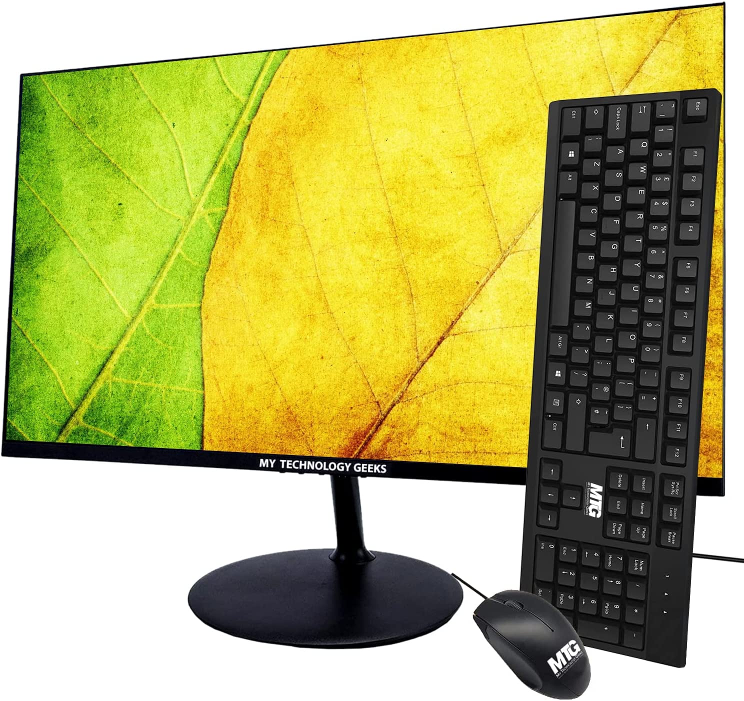 MTG 24 inch 1080p LED Desktop Laptop Monitor Full HD, 75Hz, 3ms, VESA