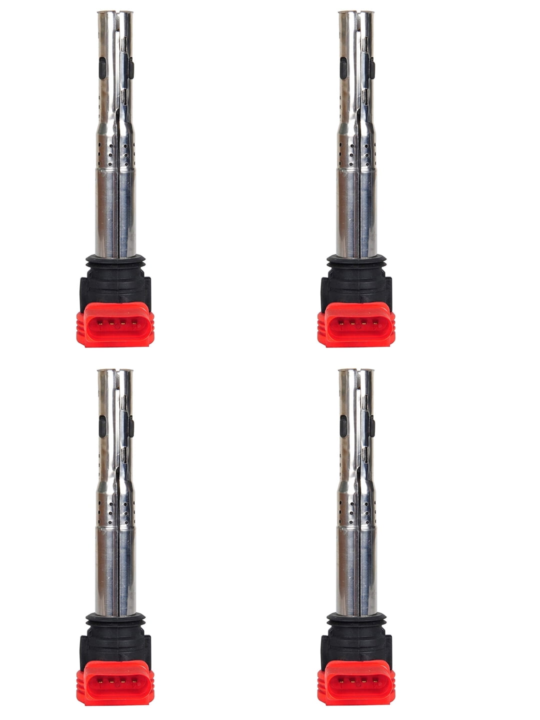 Set of 4 Ignition Coils Compatible with 2014 Audi R8 4.2L V8