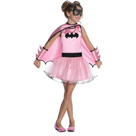 Pink Batgirl Tutu Girl Halloween Costume - Walmart.com