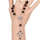 thumbnail image 4 of Pulsera de rosario de 3 piezas, pulsera cristiana, cadena con colgante de cruz y amuleto., 4 of 7