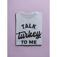 thumbnail image 3 of Talk Turkey T-Shirt Women -Smartprints Designs, Female Medium, 3 of 4