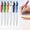 6 Colors, variant on 1Pc Black Ink Pen, Multifunctional 3 in 1 Phone Holder + Capacitive Stylus + Ballpoint Pens, Mobile Phone Stand Stylus Pens for All Touch Screen Device, Phones, Tablet(Red)