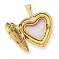 thumbnail image 2 of 1/20 Gold Filled with Diamond 2-Frame 15mm Heart Locket, 2 of 3