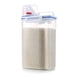 thumbnail image 1 of Contenedor De Cereales, Caja De Almacenamiento De Granos Transparente Diseño Hermético Tapa De Taza Medidora Sin BPA Para Cocina Para Nueces Para Cereales Para Harina, 1 of 8