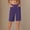 Purple, variant on HAIJIE Plus Size Swim Shorts Comfy Drawstring Casual Elastic Waist 2026 Hiking Cargo Swim Shorts Outdoor for Women Girls Summer Daily Wear