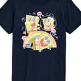 thumbnail image 3 of Spongebob Squarepants - Cute Face Rainbow - Men's Short Sleeve Graphic T-Shirt, 3 of 6