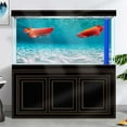 thumbnail image 3 of 30X18IN, Natural Undersea Aquarium Background, Undersea Beach Fish Tank Background, with 8 EVA Double-Sided Tape, 3 of 6