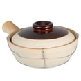 thumbnail image 5 of MLINS Traditional Earthenware Clay Pot for Cooking Ceramic Cooking Pot for Rice Soups and Stews for Meal Banquets and Travel Use, 5 of 7