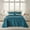 Emerald Green, variant on BrylaneHome Bedding Lightweight All Season Modern Amelia Quilted Damask Oversized Ultra Soft Bedspread
