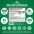 thumbnail image 3 of Zazzee DIM 300 mg – Supports Estrogen Metabolism & Hormonal Balance – Kosher, 3 of 11