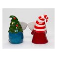 thumbnail image 3 of Ceramic Christmas Gnomes Playing Pickleball Salt and Pepper Shakers, Christmas Decor, Fairy Garden Decor, Pickleball Player Gift, Gnome Collector Gift, 3 of 3
