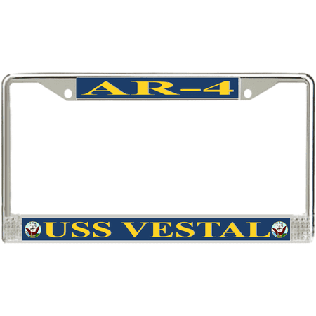 USS Vestal AR-4 License Plate Frame