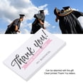 thumbnail image 4 of 150Pcs Thank You Card With Clear Letters, Pretty Designs, 9 X 5.4cm, Premium Coated Paper, Applicable For Wedding, Graduation, Thanksgiving, 4 of 8