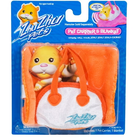 Zhu Zhu Pets Hamster Carrier, Orange