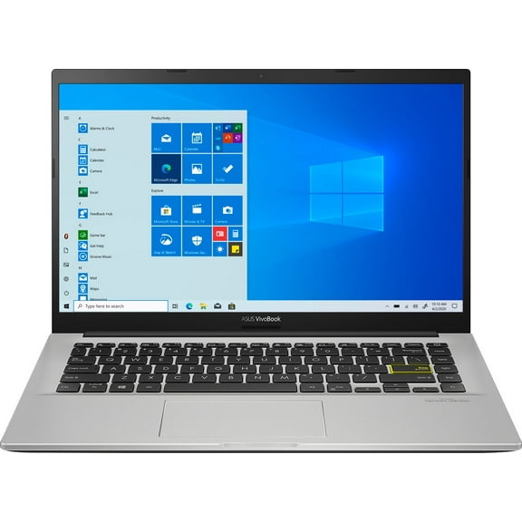 ASUS Vivobook 14 Home & Business Laptop (Intel i3-1005G1 2-Core, 4GB RAM, 128GB SSD, 14.0" Full HD (1920x1080), Intel HD 610, Wifi, Bluetooth, Webcam, 1xUSB 3.1, 1xHDMI, SD Card, Win 10 Home)