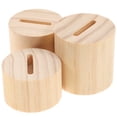 thumbnail image 1 of 3pcs Delicate Wooden Ring Display Stand Ring Holder Table Ring Display Holder, 1 of 8