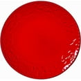 thumbnail image 2 of Lorren Home Trends LH526 16 Piece Stoneware Scroll Dinnerware Set, Red, 2 of 5