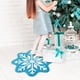 thumbnail image 4 of Winter Snowfleke Rug, 26.4'' Christmas Snowflake Door Mat, Non Slip Washable Welcome Door Mat, Cute Winter Doormats For Indoor Outdoor Entrance Home Bathroom, 4 of 6