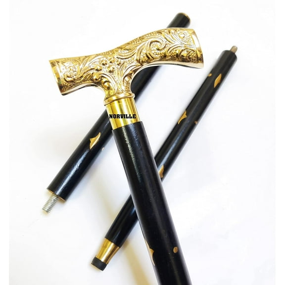 Vintage Wooden Walking Stick Walking Cane