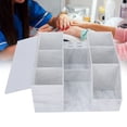 thumbnail image 1 of Caja de Herramientas de Injerto de Pestañas ANGGREK Soporte de Pestañas Acrílico 222 x 222 x 100 mm, 1 of 7