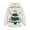 White, variant on Christmas Santa Reindeer Pet Pouch Hoodie, Drop Shoulder Carrier Sweatshirt with Side Zip for Festive Xmas Holiday Wear