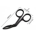 thumbnail image 2 of Alicates para cejas de codo QUANZHOUTIANDI acero inoxidable pinzas de Clip maquillaje profesional negro, 2 of 3