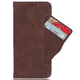 thumbnail image 2 of Funda de cuero para Honor Magic6 Pro 5G, funda con soporte y ranuras para varias tarjetas, marrón, rosa, estilo C Honor Magic6 Pro 5G, 2 of 5