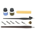 thumbnail image 2 of Calligraphy Tool Set, Convinient Fountain Dip Pen Set 5pcs  For Calligraphy Lover For Calligraphy Tool For Friends For Students 1#,2#,3#, 2 of 8