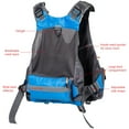 thumbnail image 6 of Bassdash Lightweight and Durable Unisex Fishing Vest Pack, One Size, Blue, 6 of 6