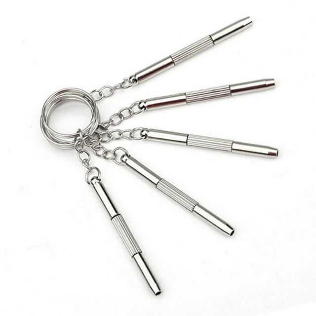 relayinert 5 Pieces Eyeglasses Repair Tool Glasses Sunglass Clock Eyewear Screwdriver DIY Crafting Maintenance Multifunctional