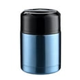 thumbnail image 2 of GUOOL Contenant Thermique pour Aliments Chauds à Double Isolation pour Soupe Bleu 1000 ml., 2 of 8
