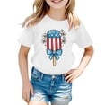 thumbnail image 4 of Graphic Tees for Girls: Short Sleeve Crewneck Tops 5-14 Years Comfortable & Casual for Everyday Wear & Summer Parties, 4 of 4